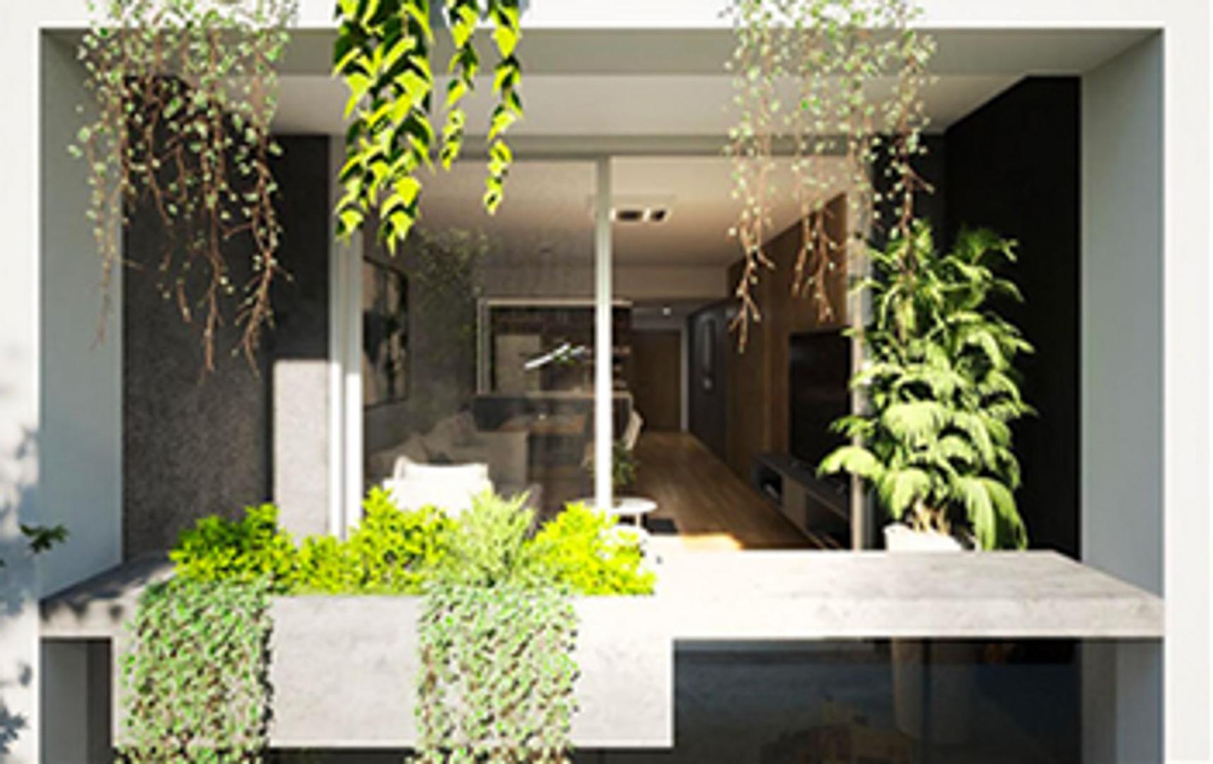 Departamento Monoambiente con 1 baño