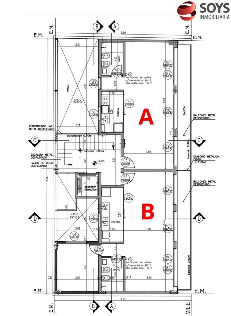Departamento en Alquiler de 2 ambientes