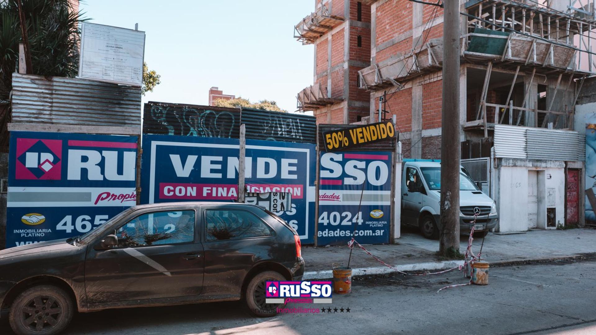 Departamento 2 ambientes con 1 baño