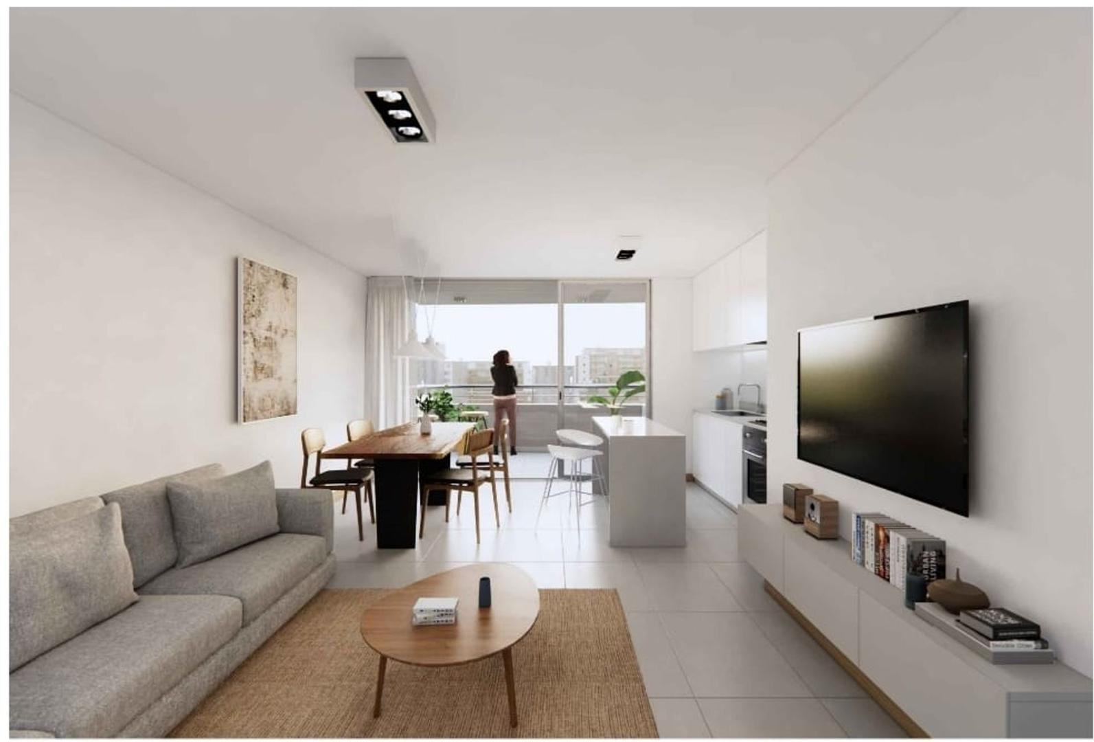 Departamento 4 ambientes con 2 baños