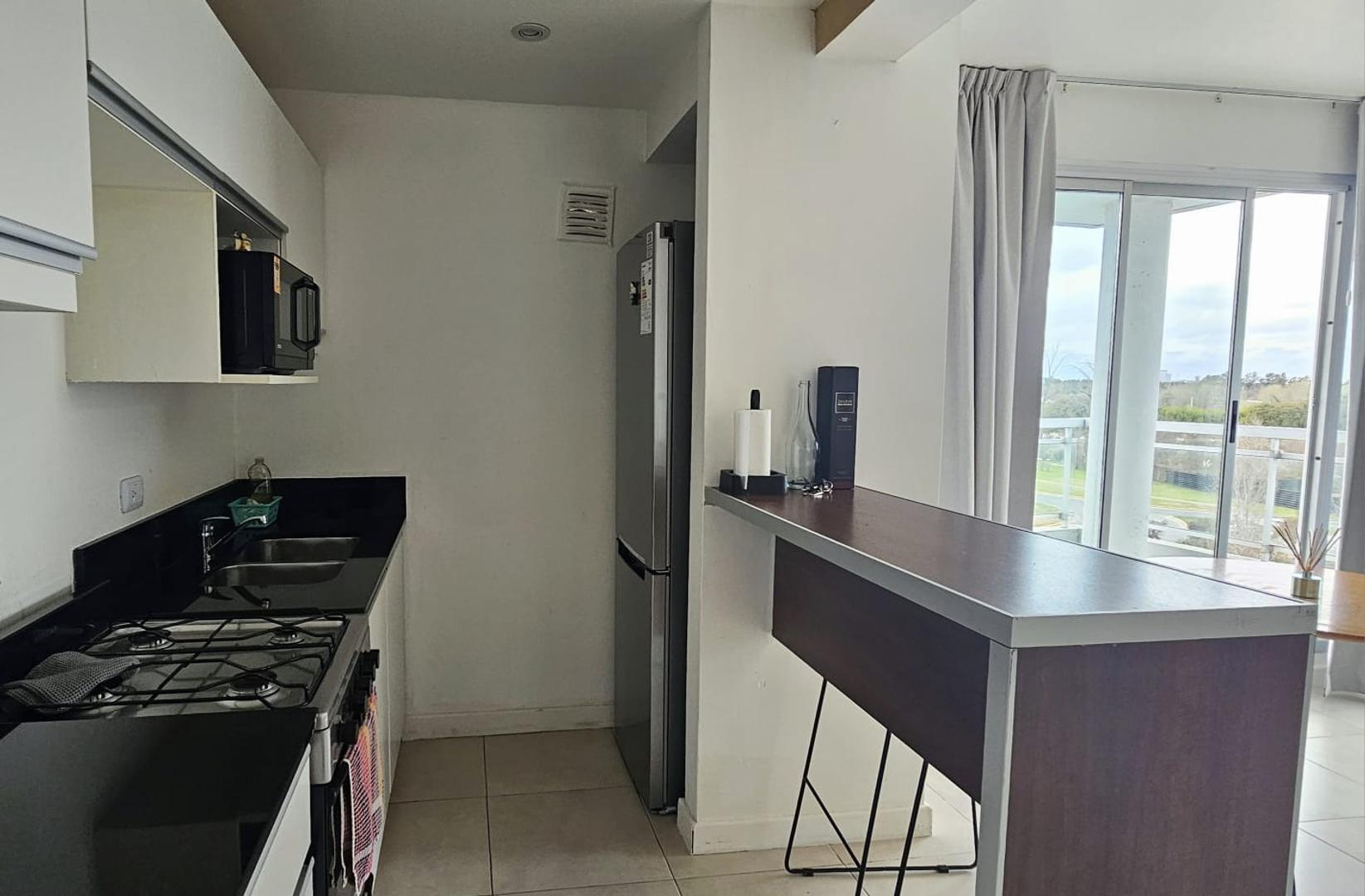 Departamento 2 ambientes con 2 baños