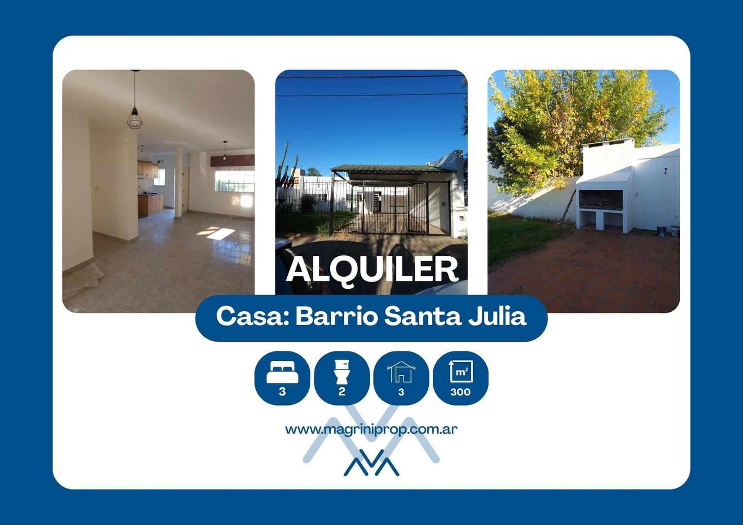 Casa 3 Hab. en Barrio Santa Julia, Pergamino, Buenos Aires
