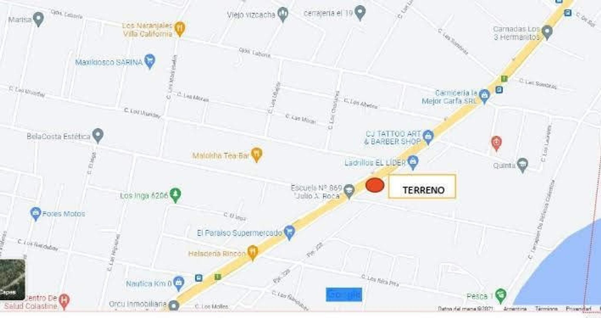 Terreno en Venta de 375,0 m2