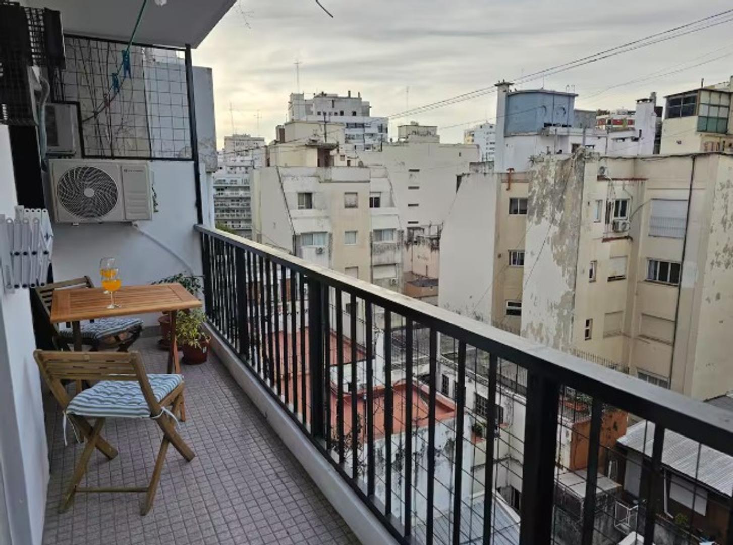 Alquiler. Departamento 3 ambientes. Santa Fe y Bulnes