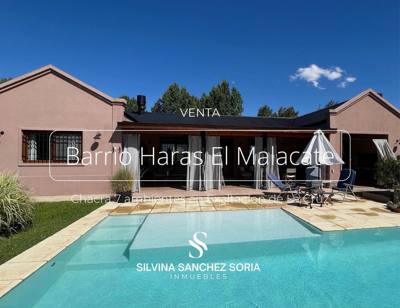 CHACRA 7 AMBIENTES EN VENTA HARAS EL MALACATE, EXALTACIÓN  DE LA CRUZ