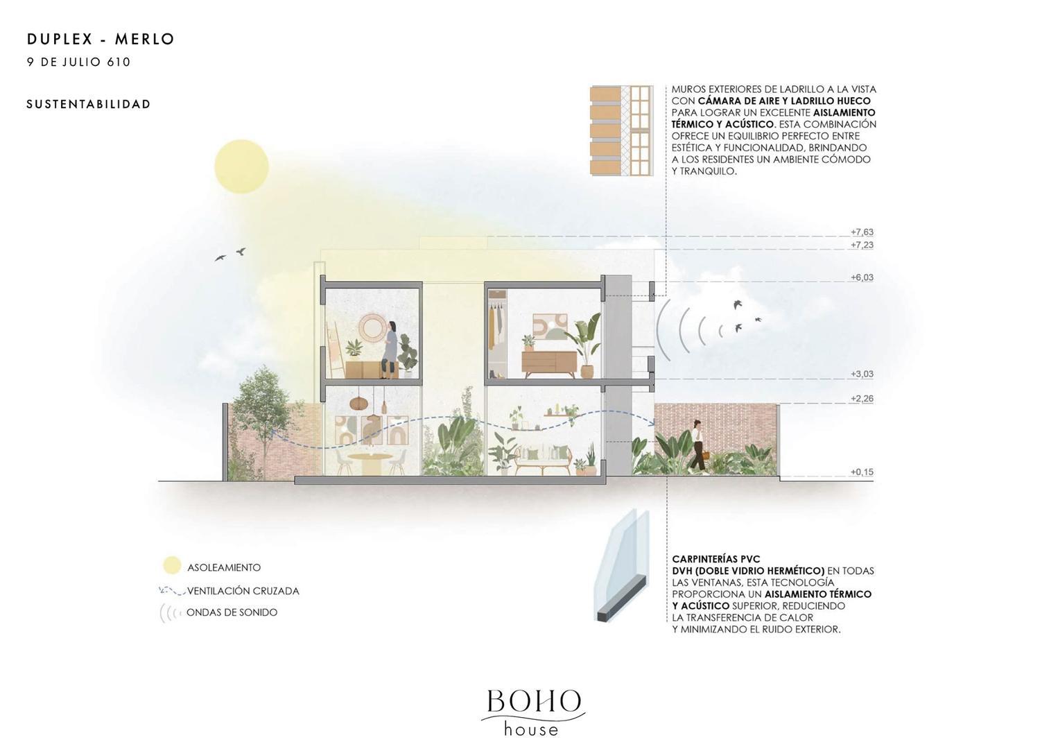 Casa 3 ambientes con 2 baños