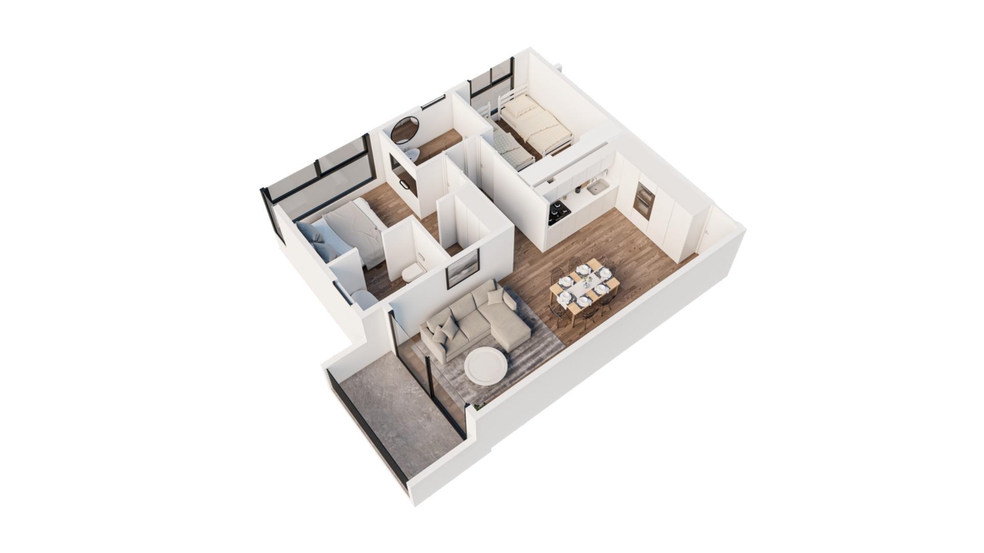 Departamento en Venta Apto profesional