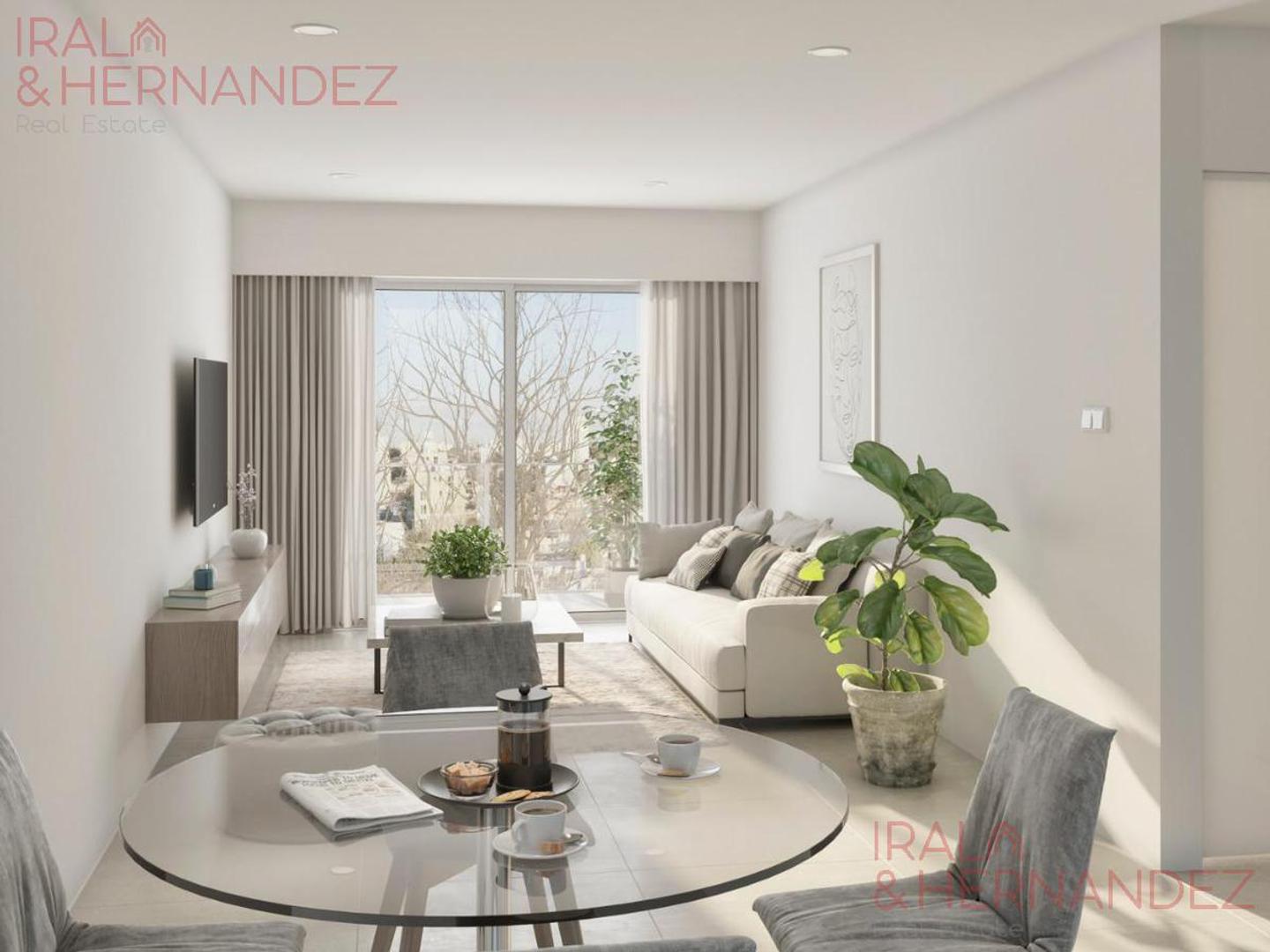 Departamento 3 ambientes con 2 baños