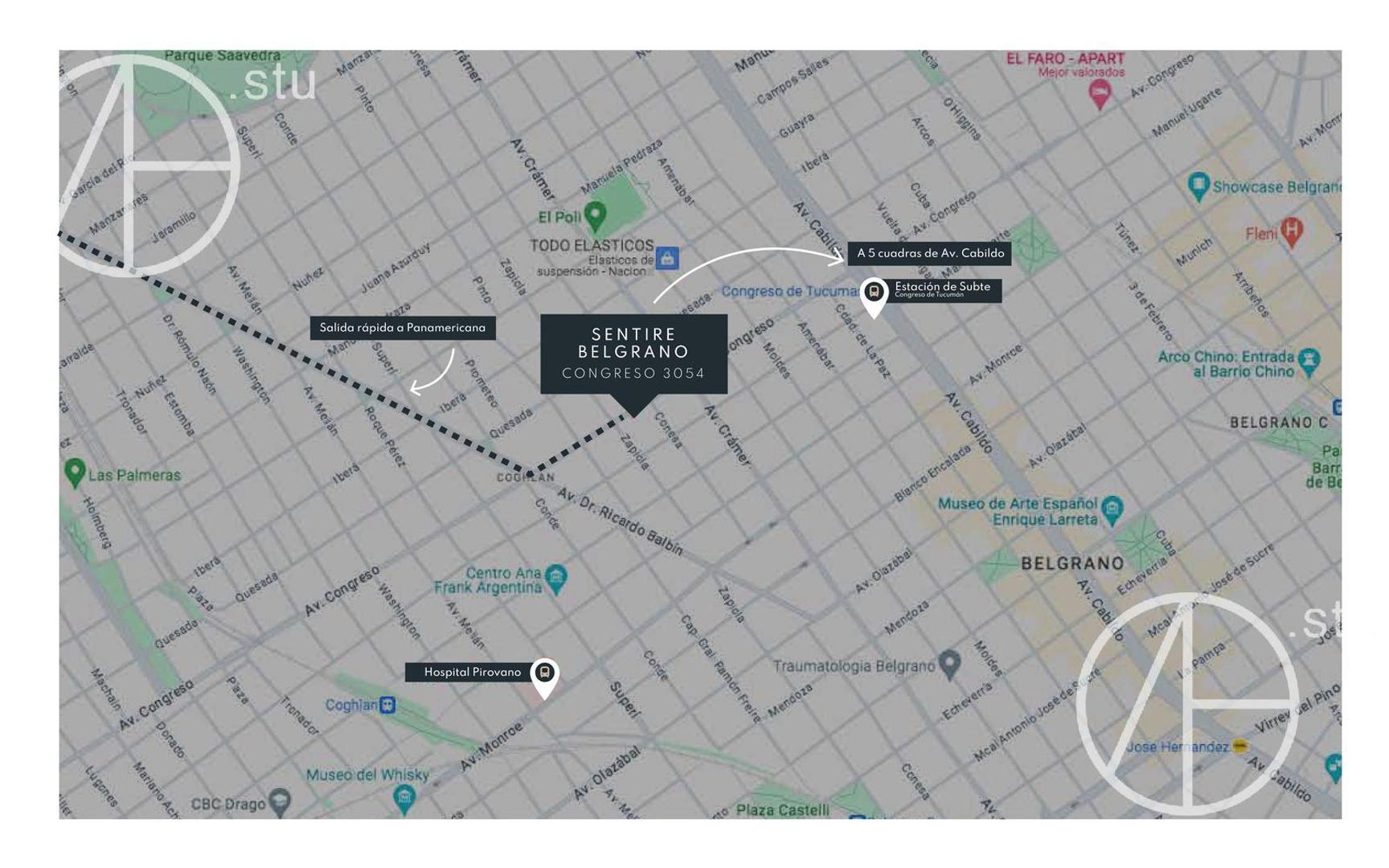 Departamento en Venta en Belgrano, USD 277.199