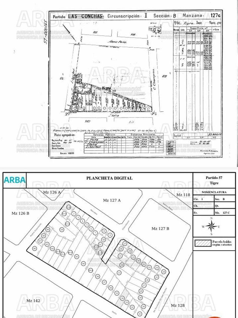 VENTA TERRENO EN TIGRE- PERMUTA-FINANCIACION