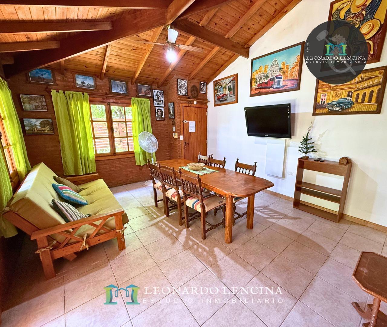 CABAÑAS EN ALQUILER HASTA 9 PERSONAS - PUNTA MOGOTES