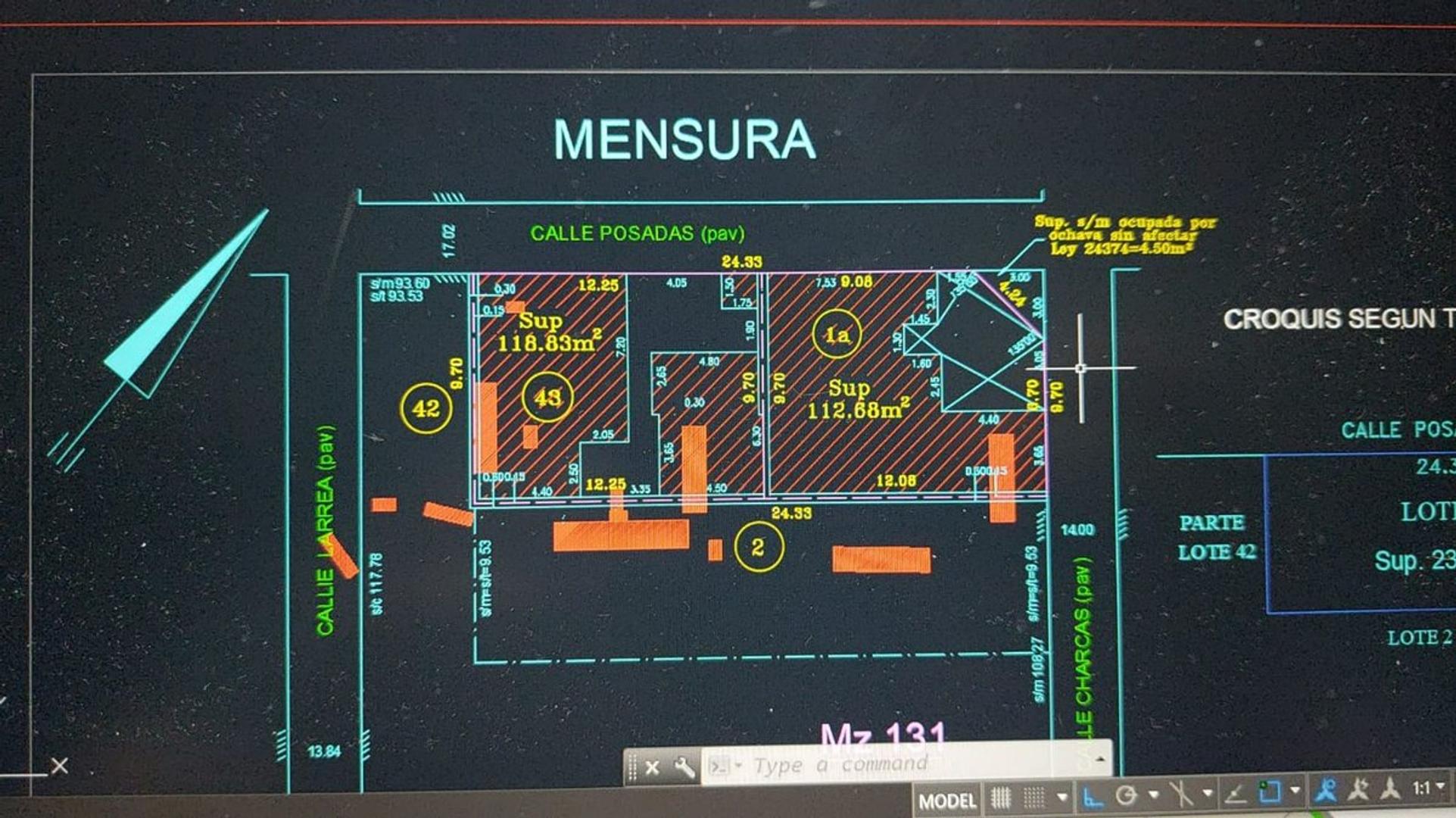 Casa 4 ambientes con 2 baños