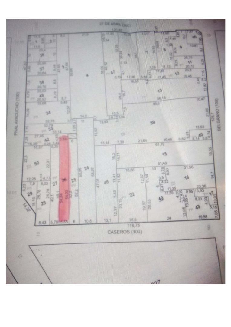 SE VENDE LOCAL DE 330M2 FRENTE A LA MUNI- SE ESCUCHA OFERTA-
