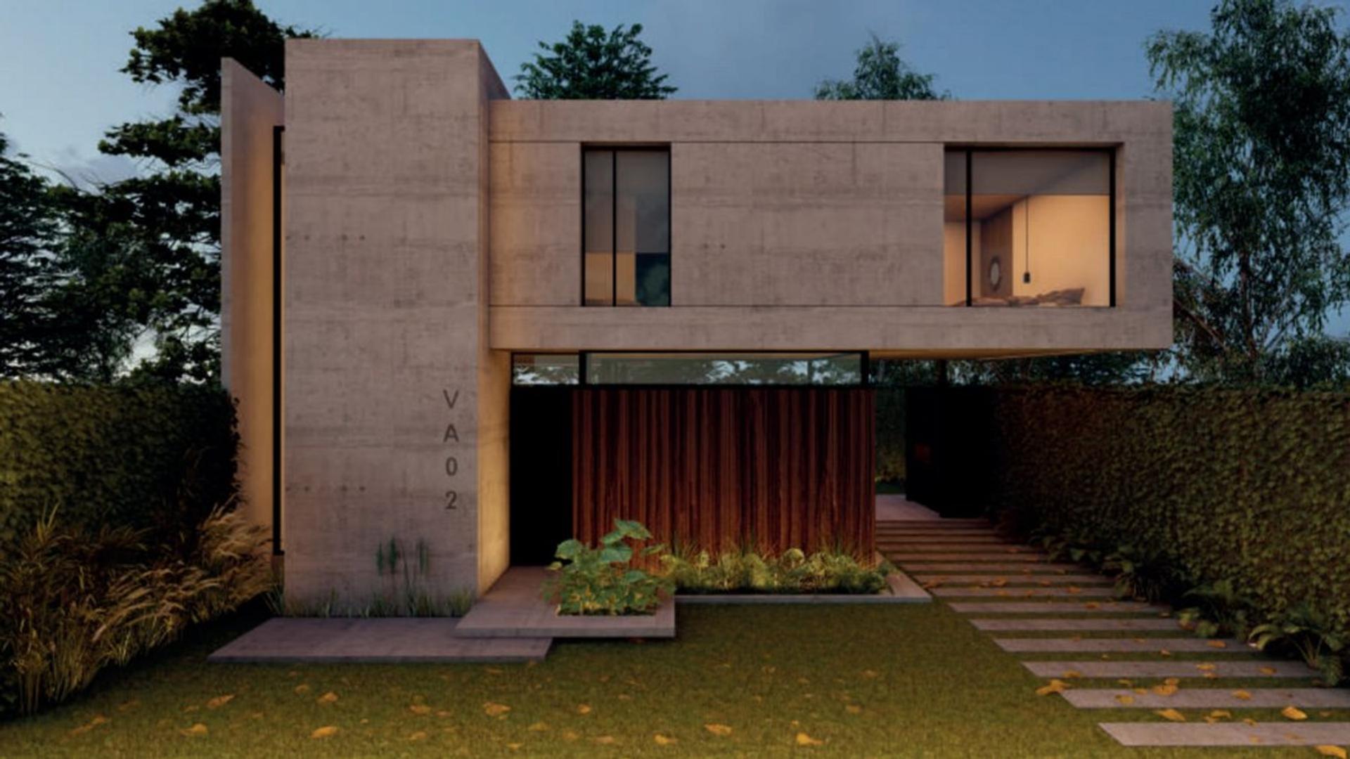 Casa dúplex en venta en City Bell, a estrenar.