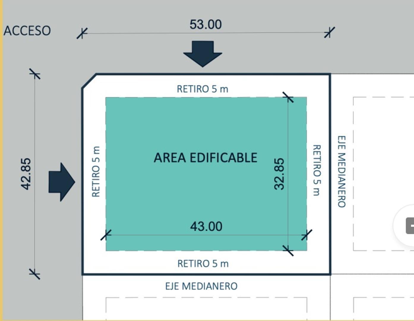Terreno en Venta de 2266,0 m2