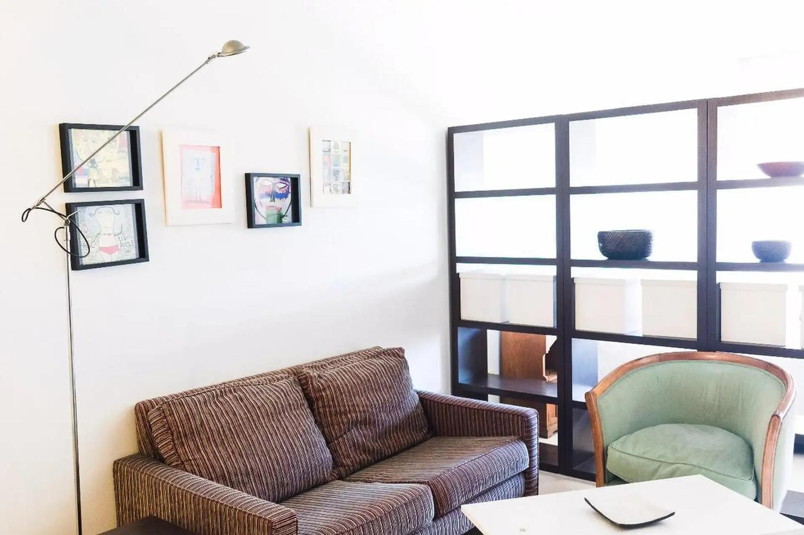 Departamento 2 ambientes con 2 baños