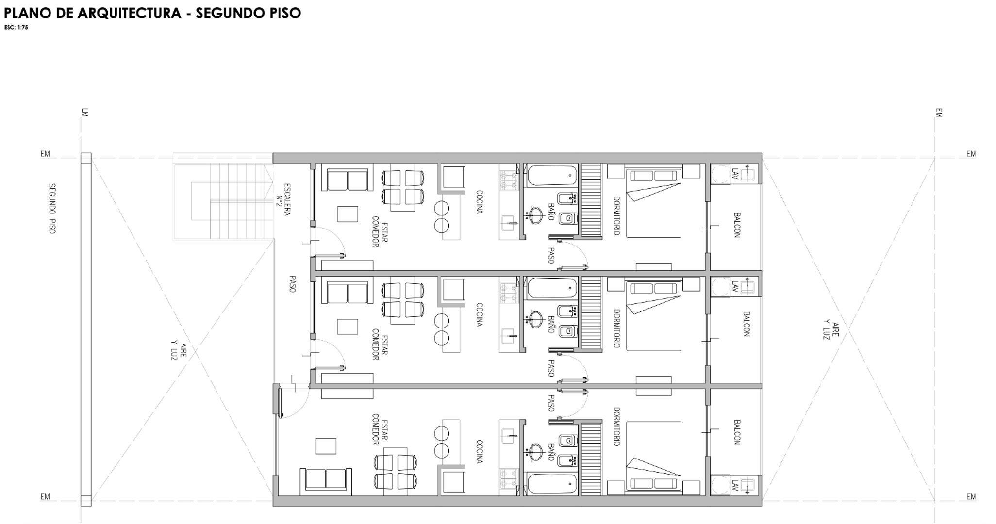 Departamento en Venta de 2 ambientes