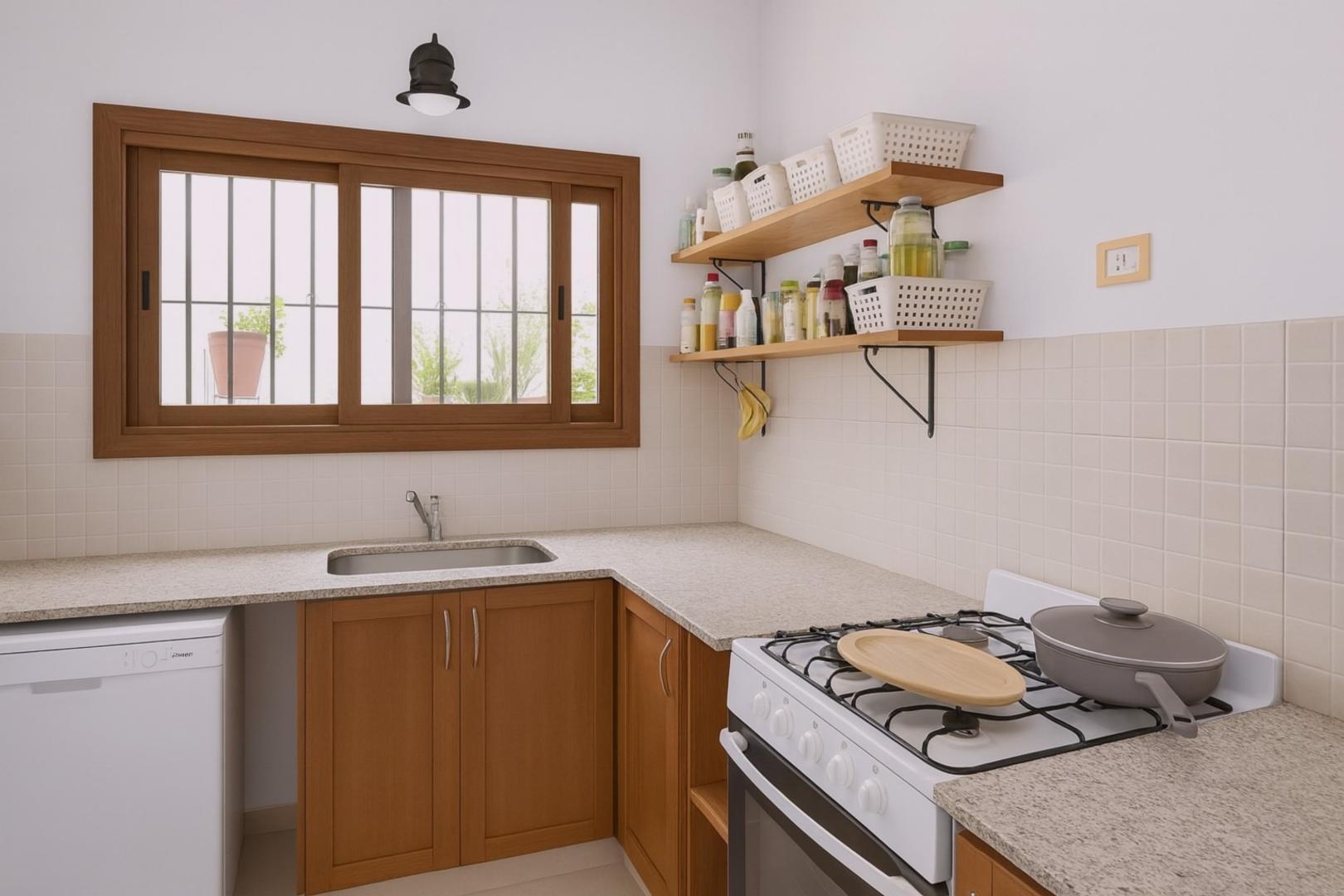 Casa 3 ambientes con 1 baño