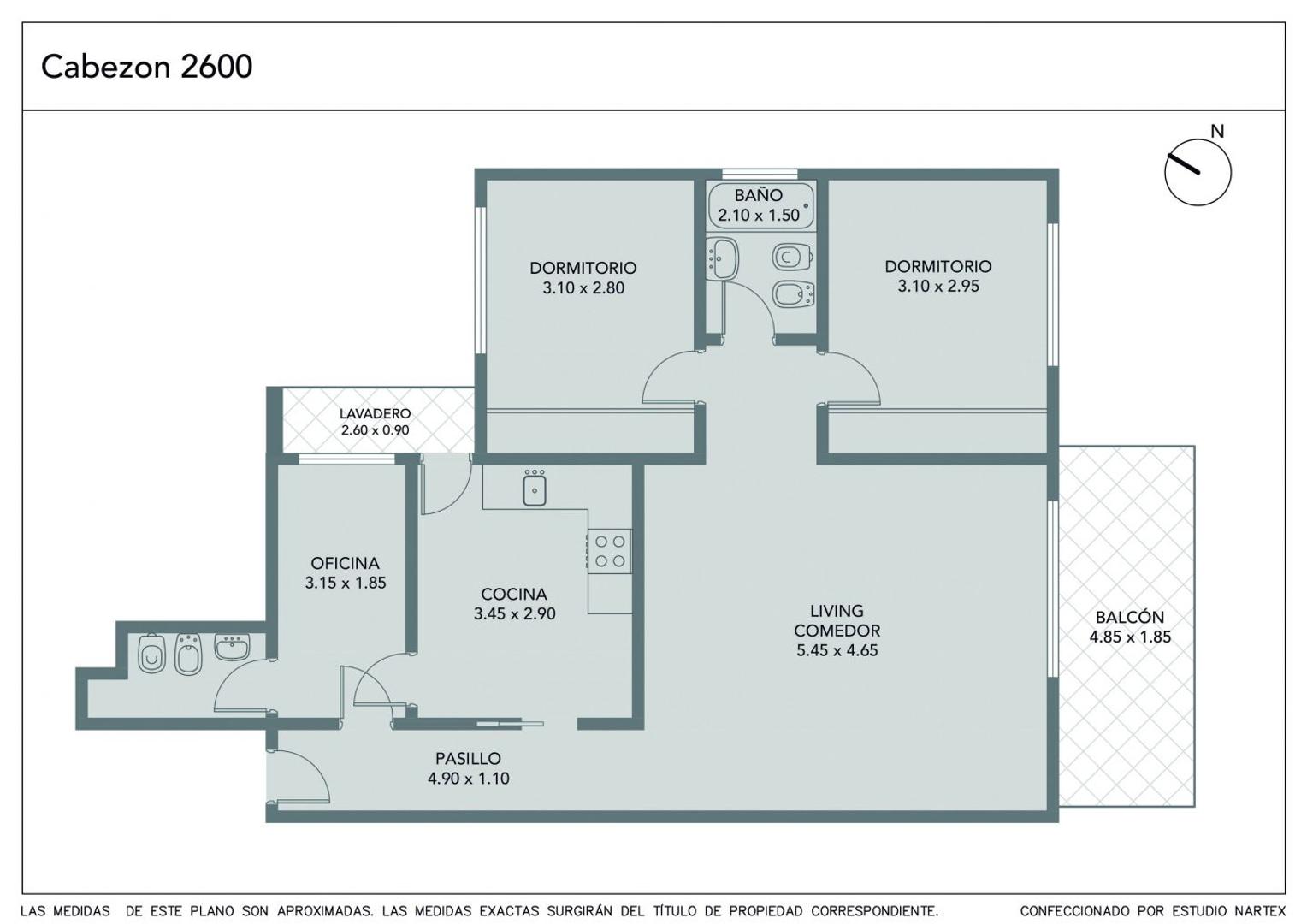 Departamento en Venta de 2 dormitorios