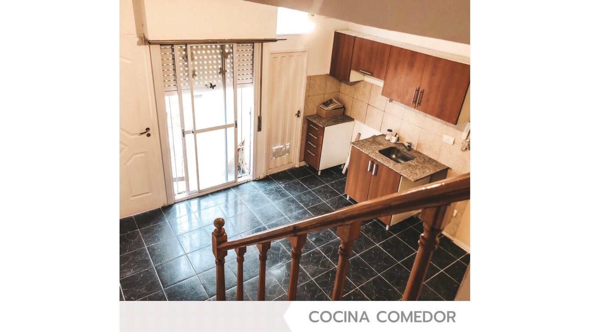 Duplex de 3 amb. con cochera/balcón/lavadero (Suipacha al 10