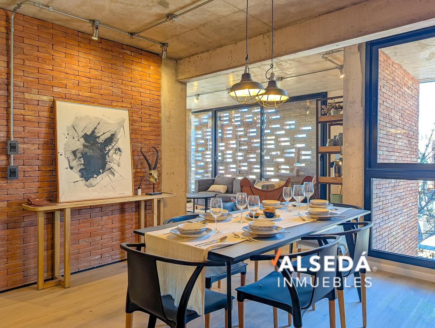 Departamento 3 ambientes con 2 baños