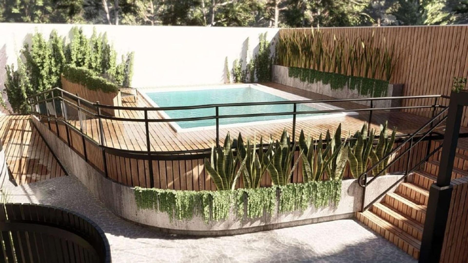 Departamento 2 ambientes con 1 baño