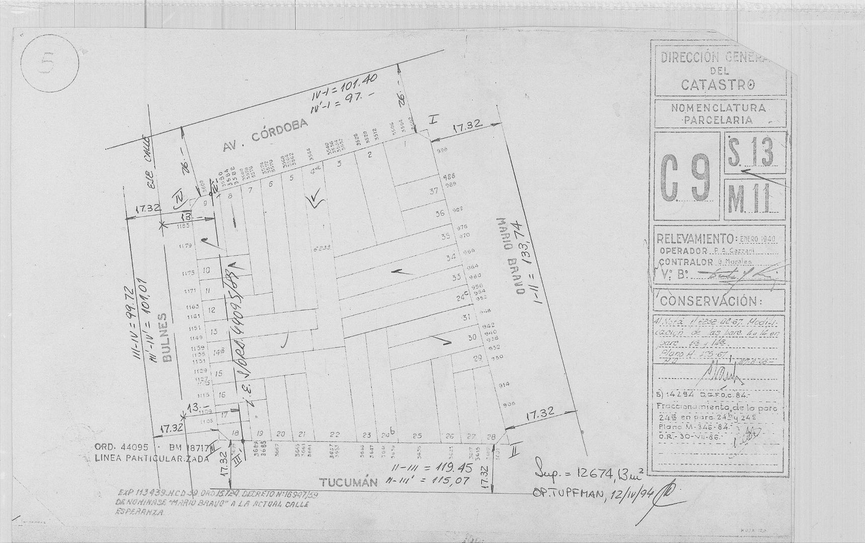Terreno en Venta en Palermo, USD 479.000