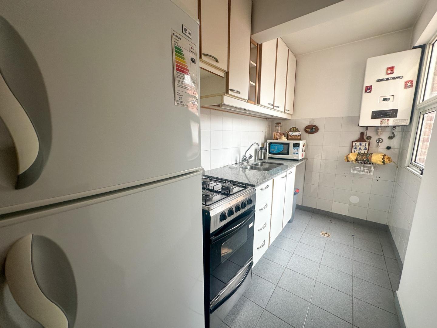 Departamento 2 ambientes con 2 baños