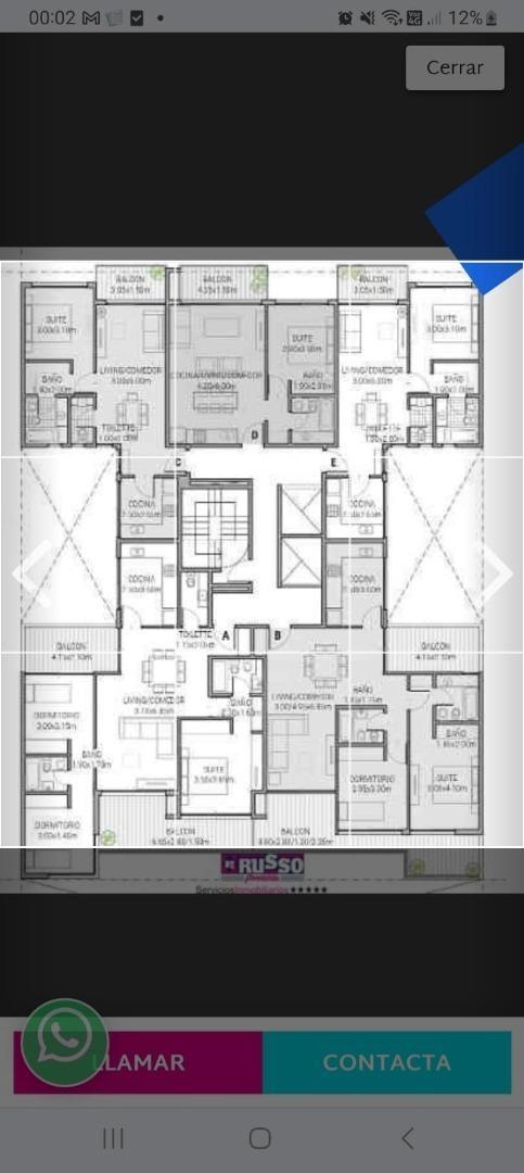 VENTA DE DEPARTAMENTO EN POZO  TRES AMBIENTES