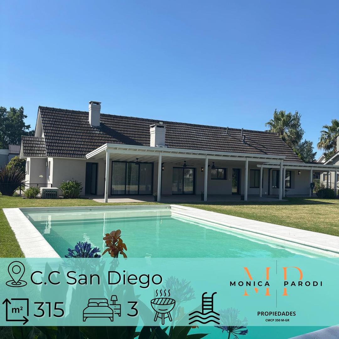 Casa en venta en San Diego C.C - 5 ambientes