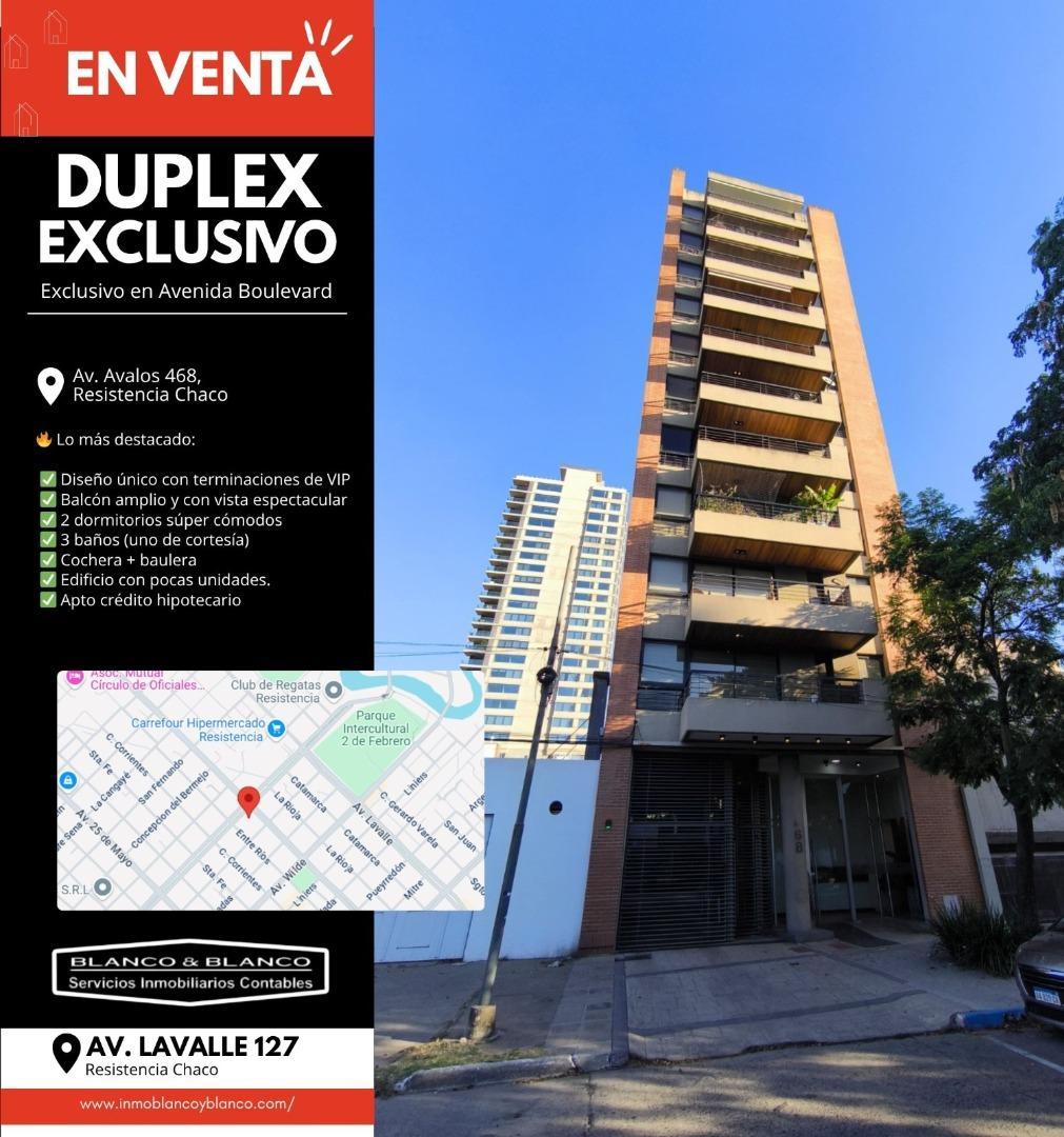 DÚPLEX EXCLUSIVO sobre Av. Ávalos 468