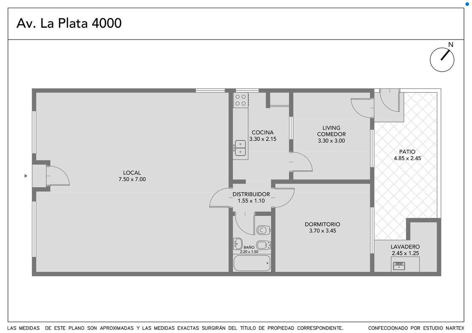 Depto Tipo Casa en Venta 40 años