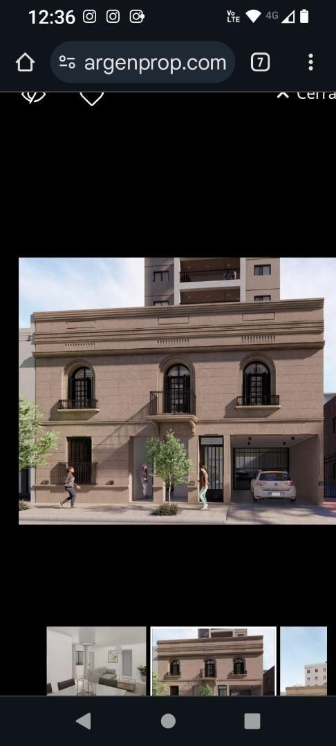 Departamento 3 ambientes con 1 baño