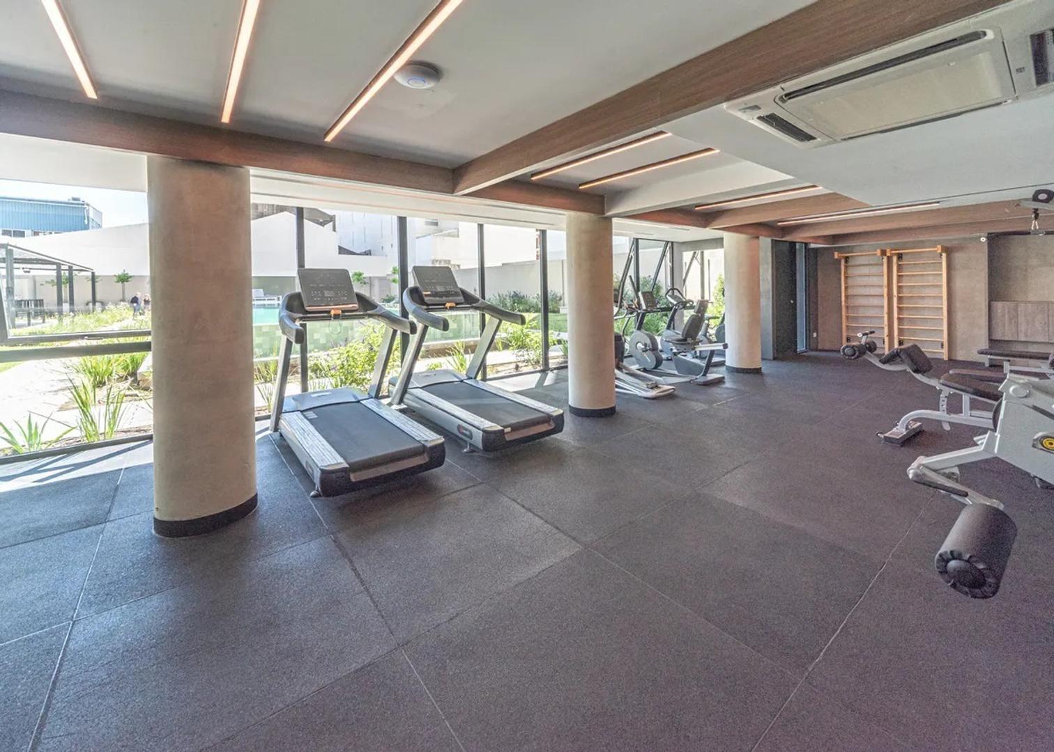 Departamento 2 ambientes con 2 baños