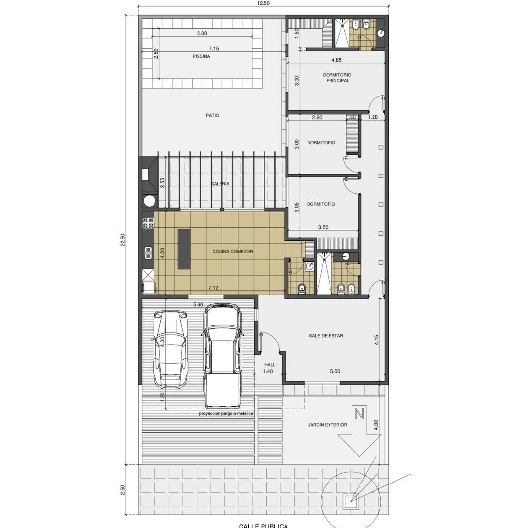 Casa en Venta con 2 cocheras