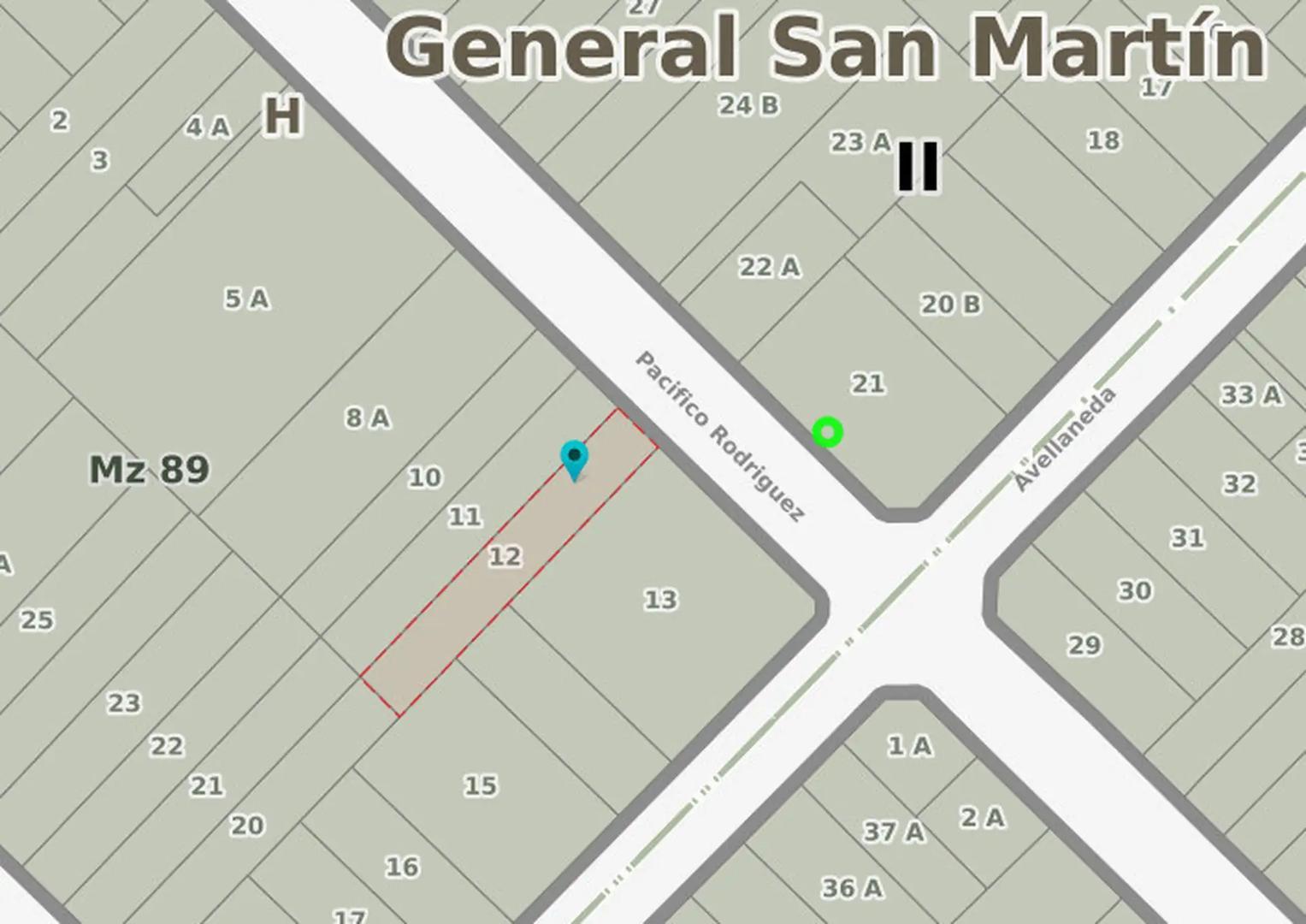 Excelente lote sin construcción de 375 m²