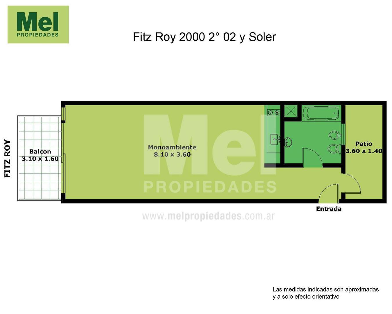 Fitz Roy 2000, Piso 2