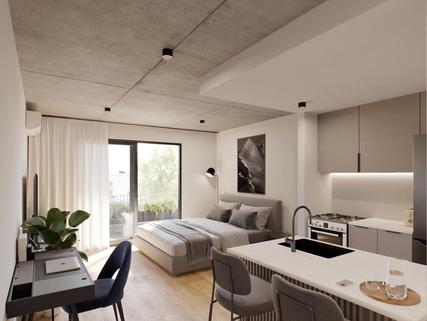 Departamento Monoambiente con 1 baño