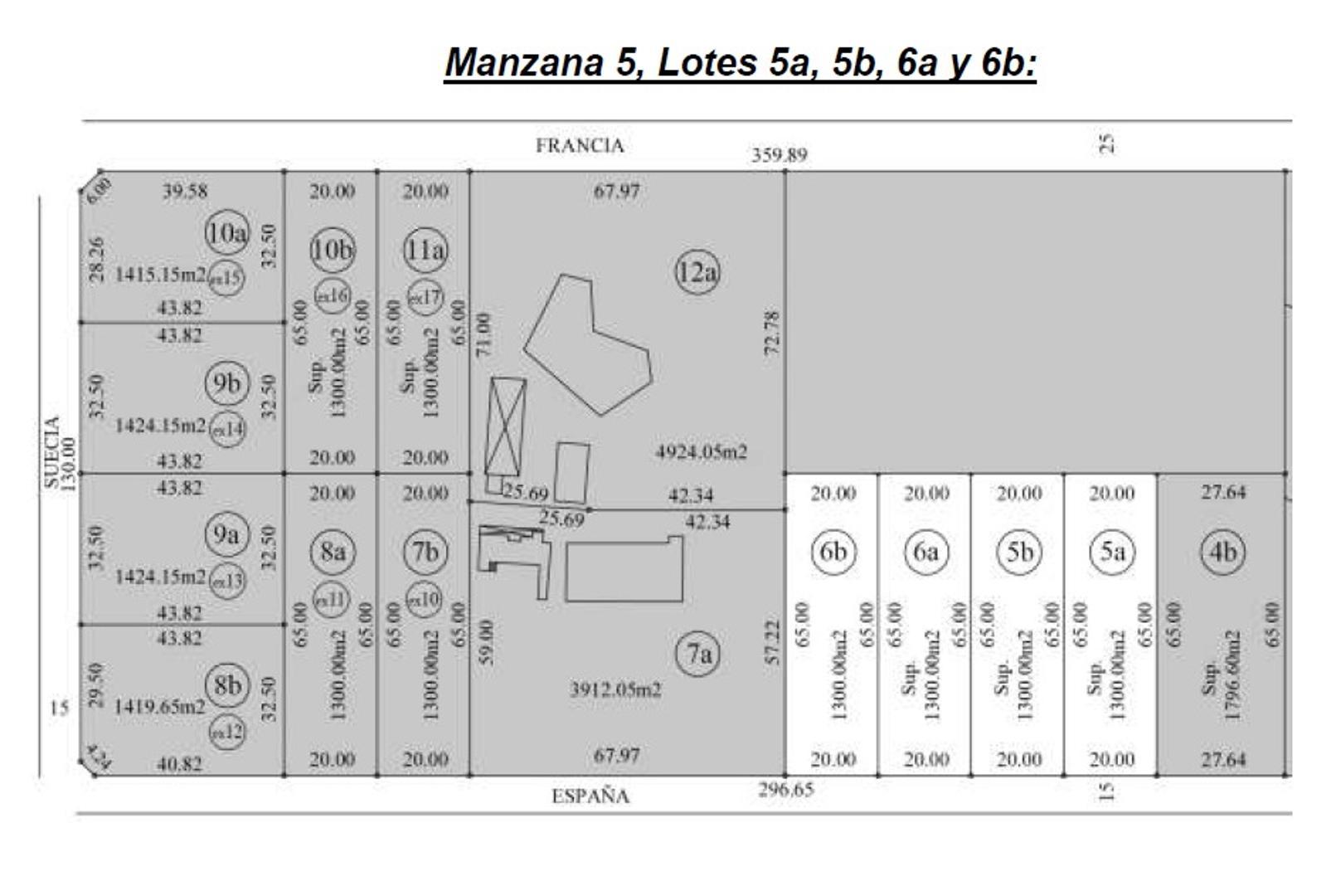Lotes en venta Manzana 5, Parque Las Naciones, Guernica