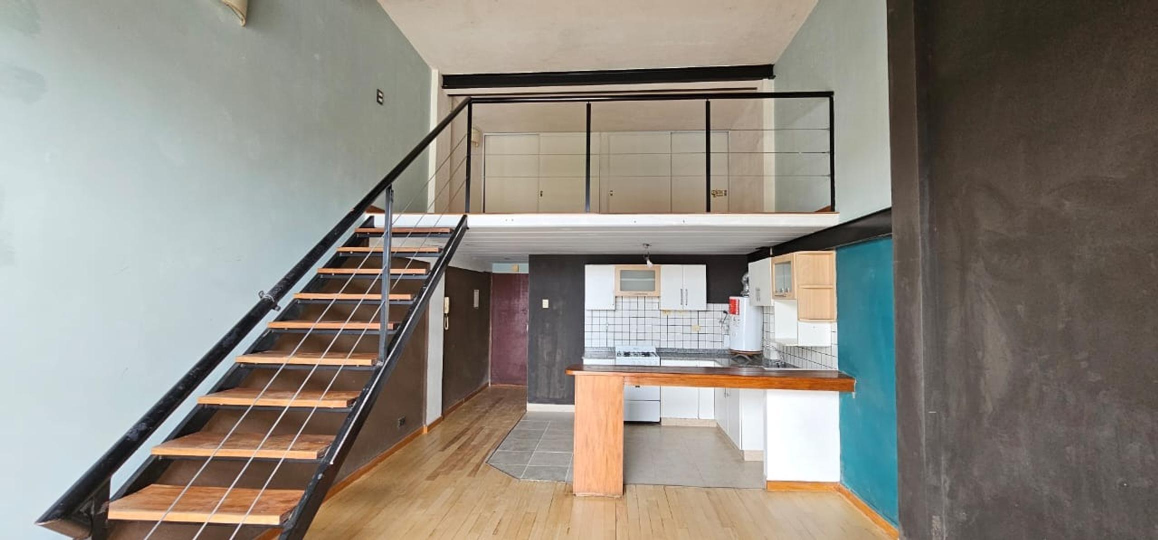 Departamento de dos ambientes tipo Loft en Condominio