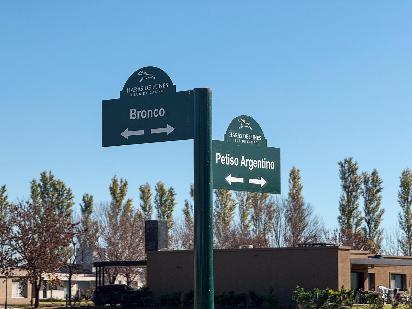 Lote en venta en barrio privado Haras de Funes