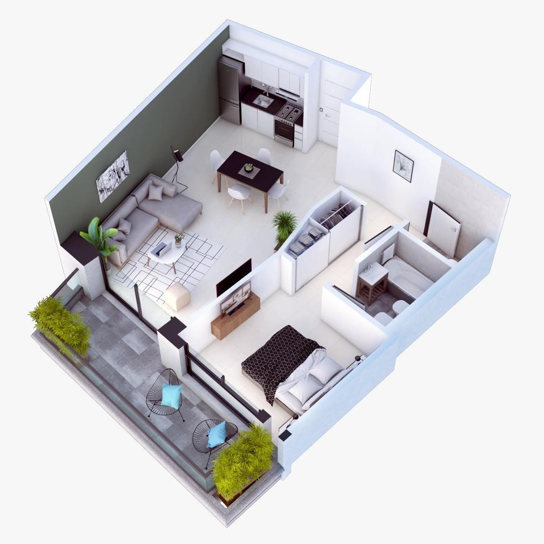 Departamento en Venta de 2 ambientes