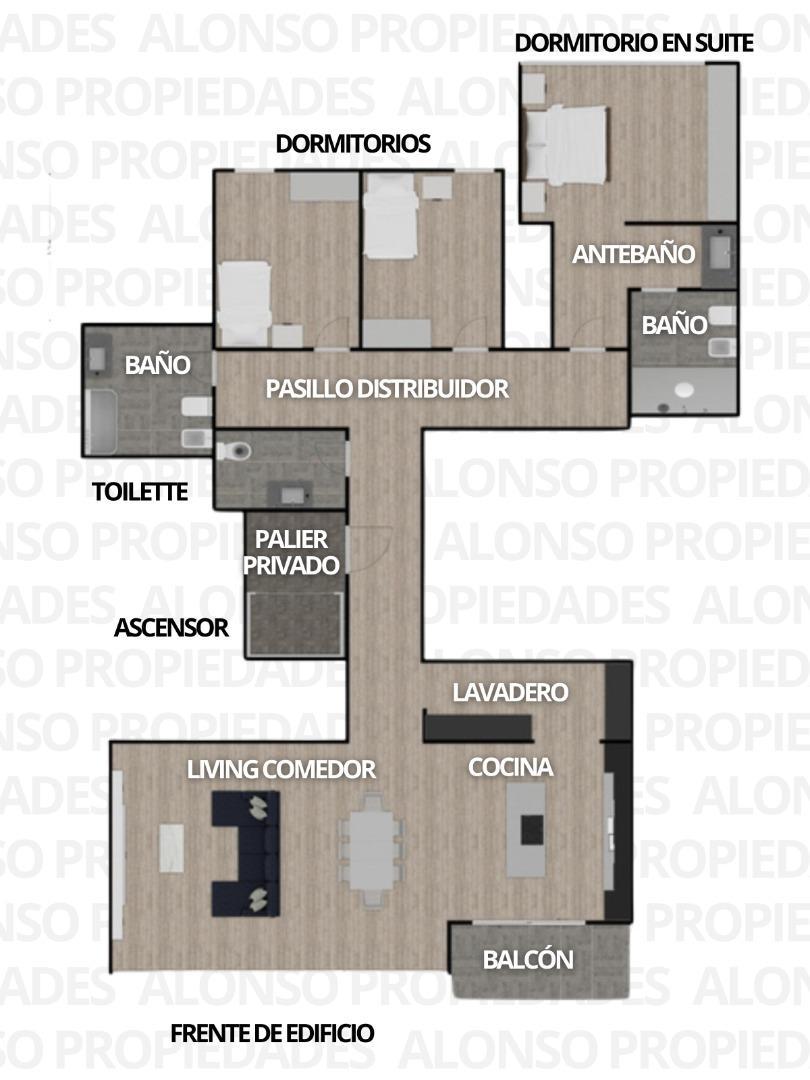 2 De Mayo 2822 , Piso 5