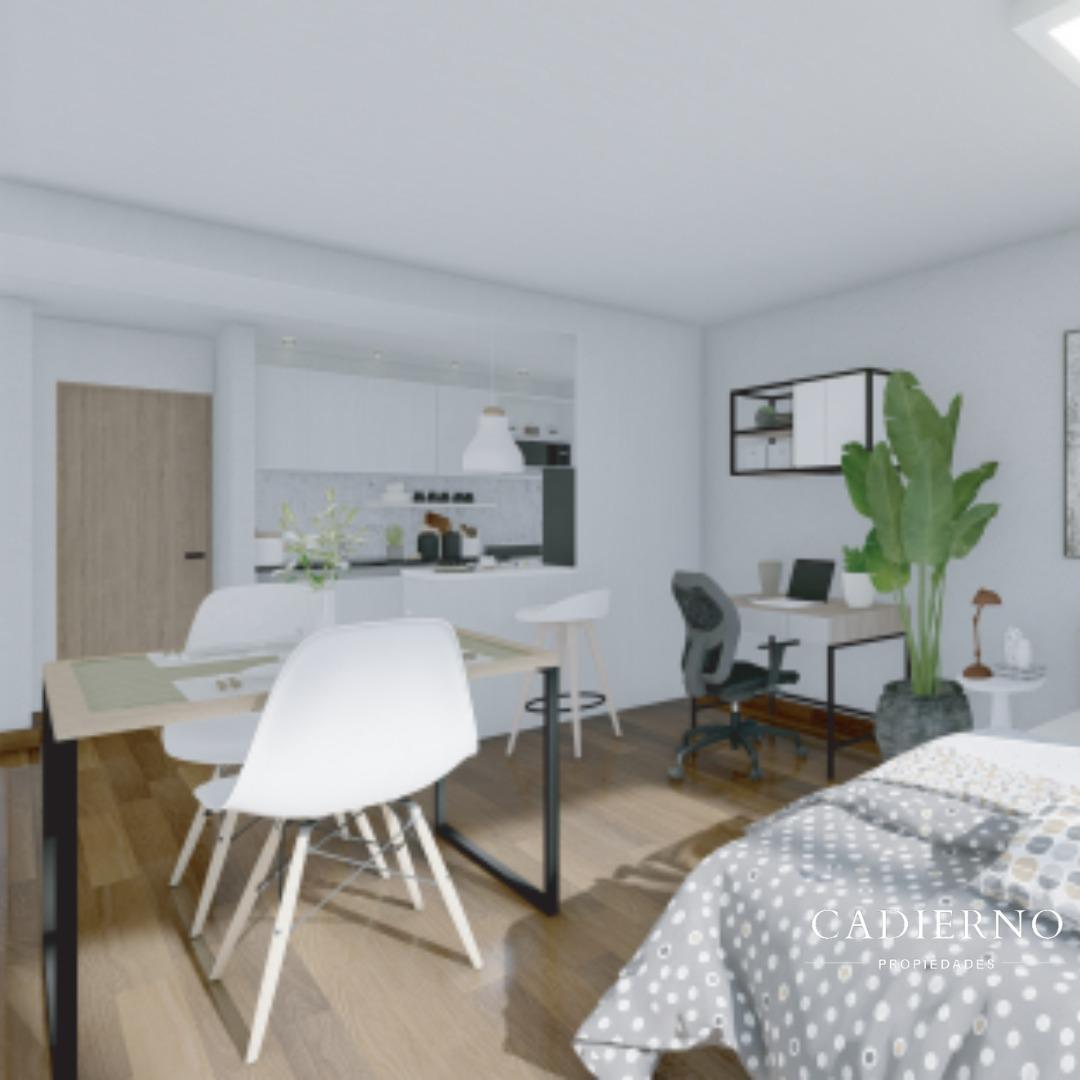 Departamento Monoambiente con 1 baño