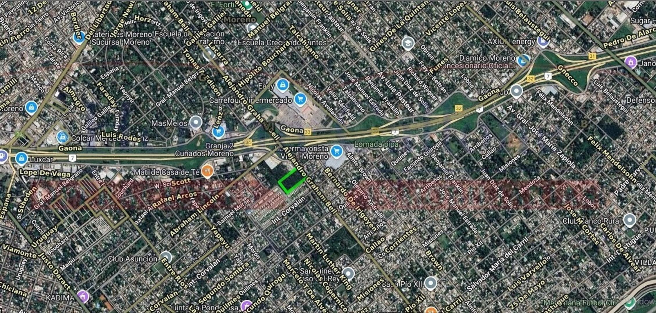 Terreno en Venta de 16781,0 m2