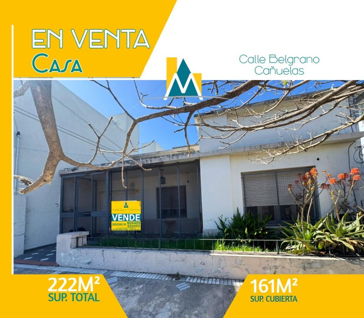 CASA A LA VENTA -CAÑUELAS