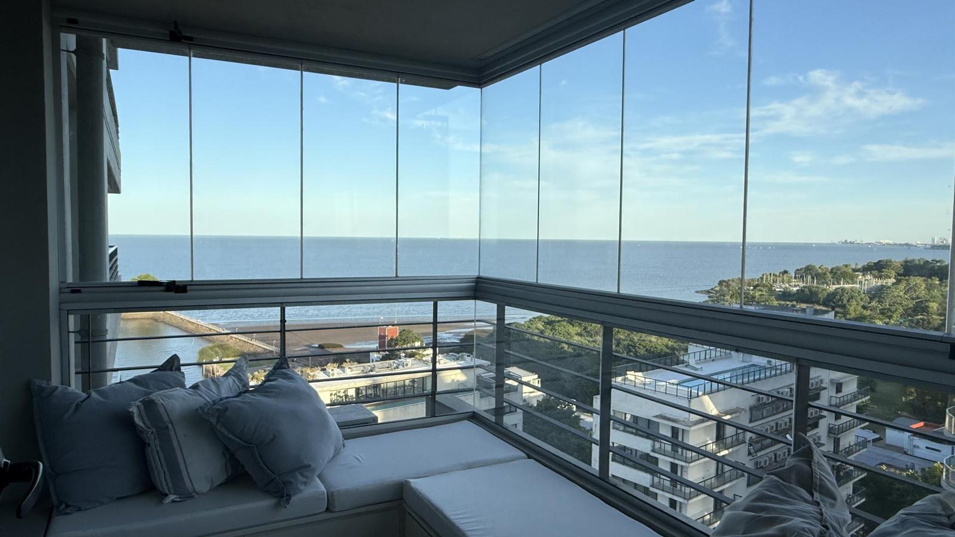 ALQUILER Departamento 4 ambientes 2 cocheras y baulera con VISTA AL RÍO en OLIVOS