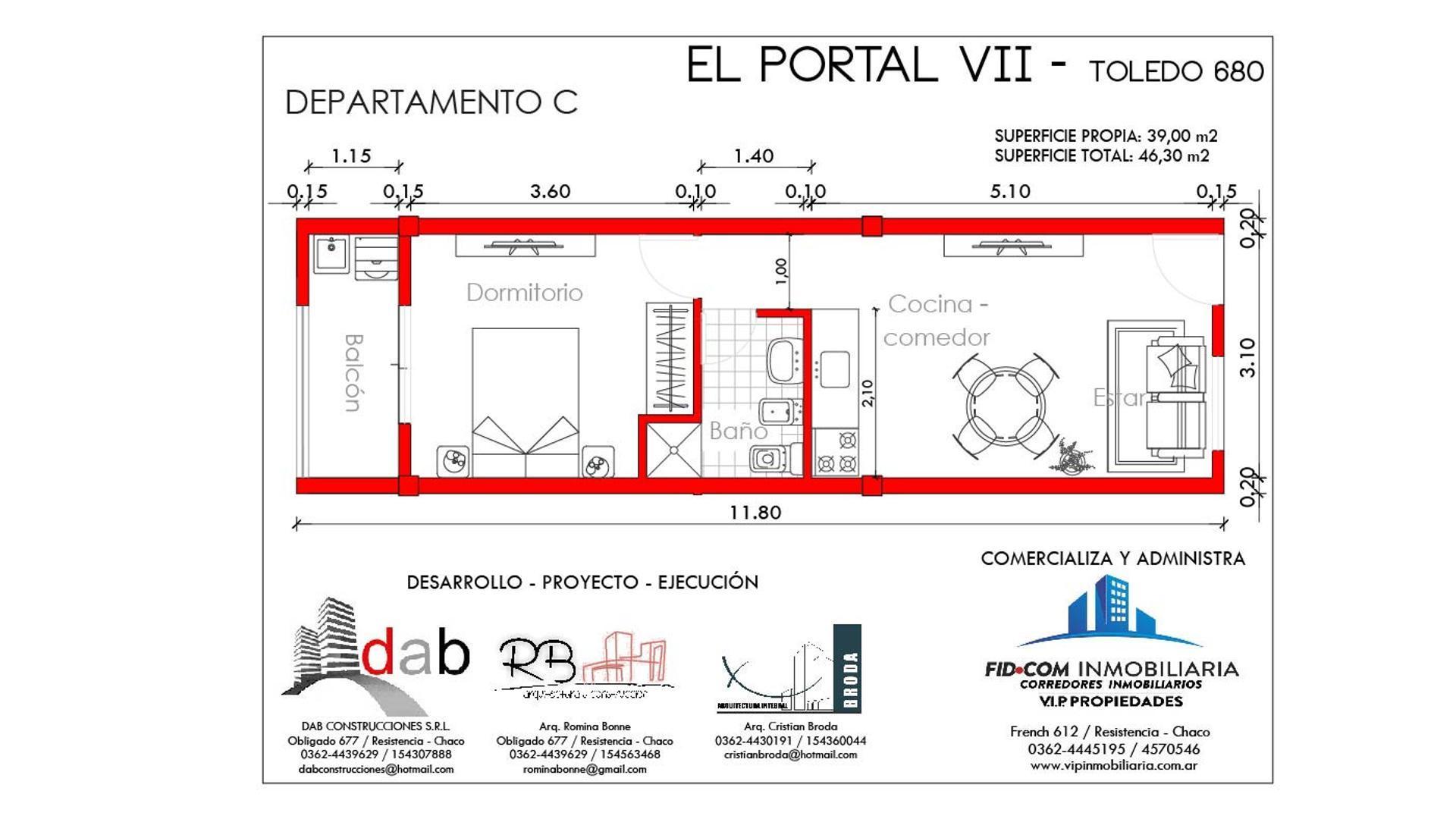 Departamento en Venta con 2 cocheras