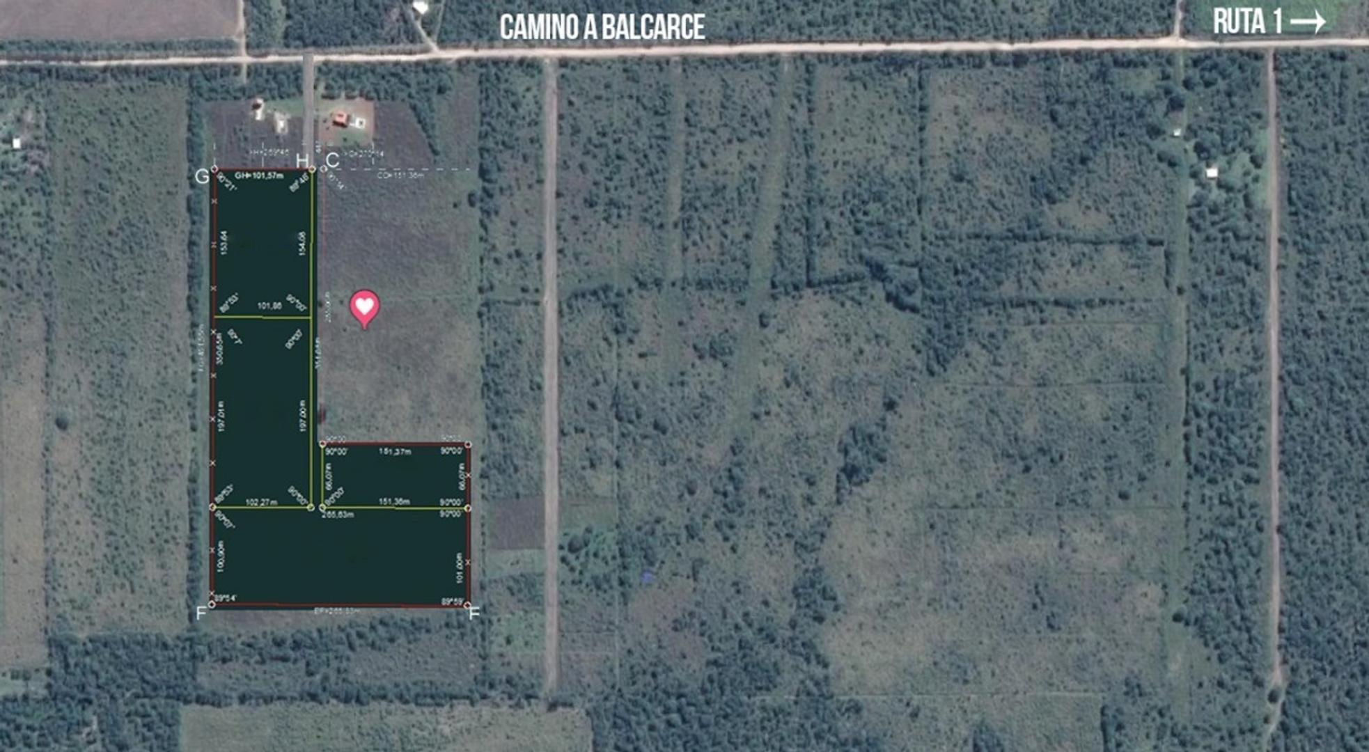 Terreno en Venta en Zona Dique Piscu Yaco, USD 70.000