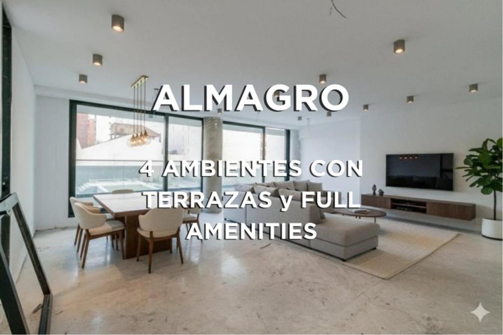 Departamento en Venta 4 ambientes en Almagro a estrenar, Capital Federal, Buenos Aires